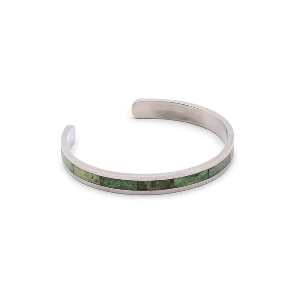 Elegance Echo Bangles - Natural Idocrase Bangle
