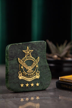 Nephrite Jade Plaque - Pakistan Air Force