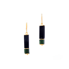 Load image into Gallery viewer, Jasper earrings - Jasper And Nephrite Jade Earrings