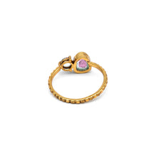 Load image into Gallery viewer, Silver Ring | Gold Plated Ring | Gemstone Ring | Tourmaline | Topaz | Hand Crafted