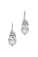 Load image into Gallery viewer, Sunlit Elegance - Topaz Silver Earrings