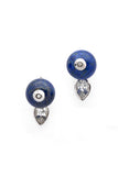 Mystic Twilight - Topaz Lapis Lazuli Earrings