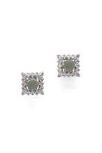 Load image into Gallery viewer, Verdant Dream - Idocrase Silver Earrings