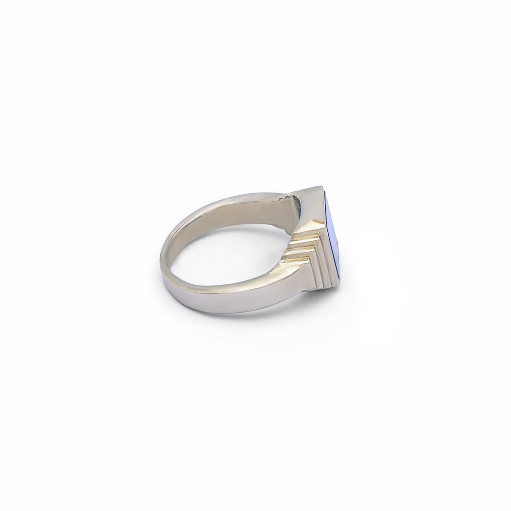 Silver Ring | Lapis Lazuli Ring | Men's Ring