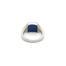 Load image into Gallery viewer, Silver Ring | Lapis Lazuli Ring | Men&#39;s Ring