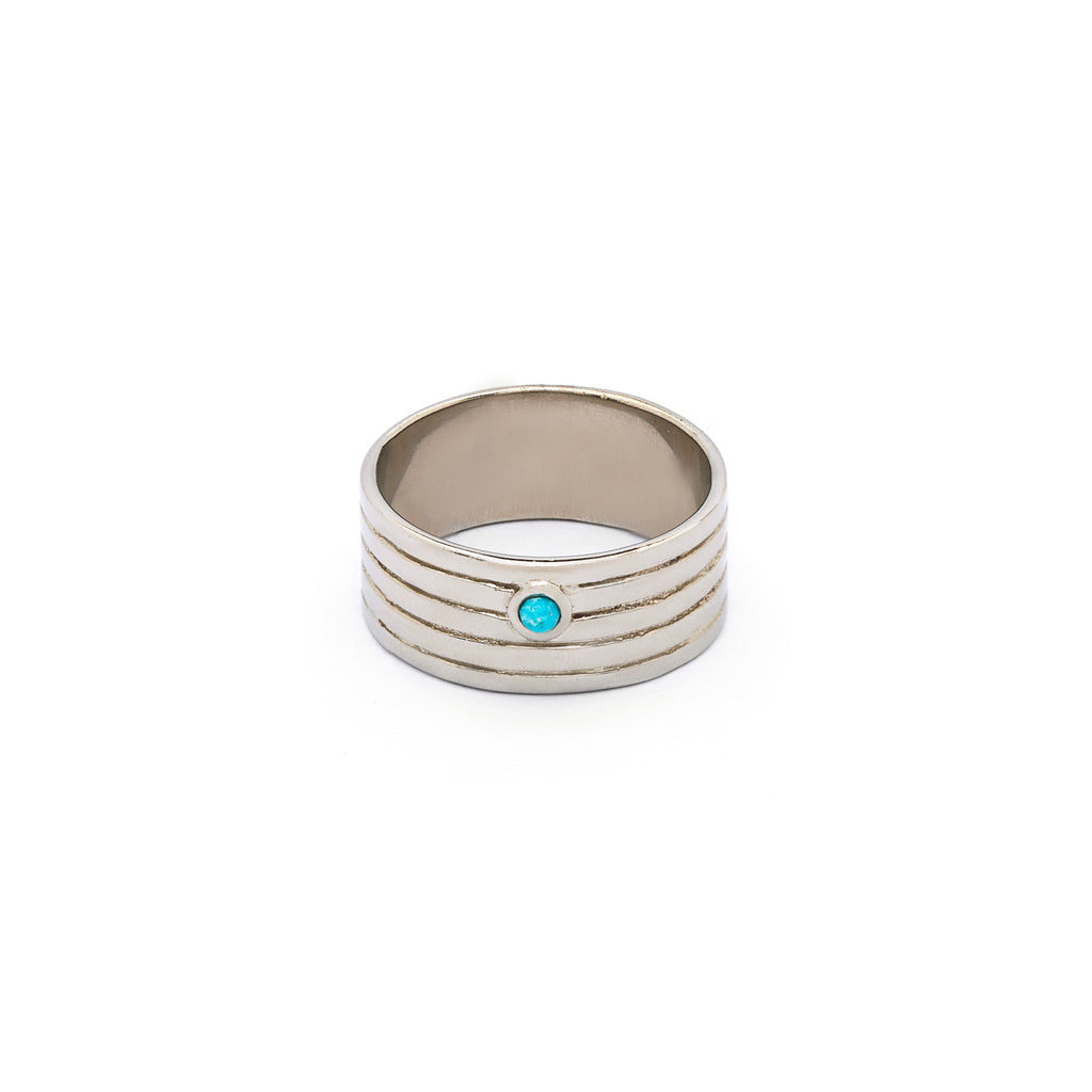 Silver Ring | Turquoise Ring | Men's Ring