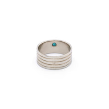 Load image into Gallery viewer, Silver Ring | Turquoise Ring | Men&#39;s Ring