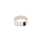 Nephrite Jade Silver Ring