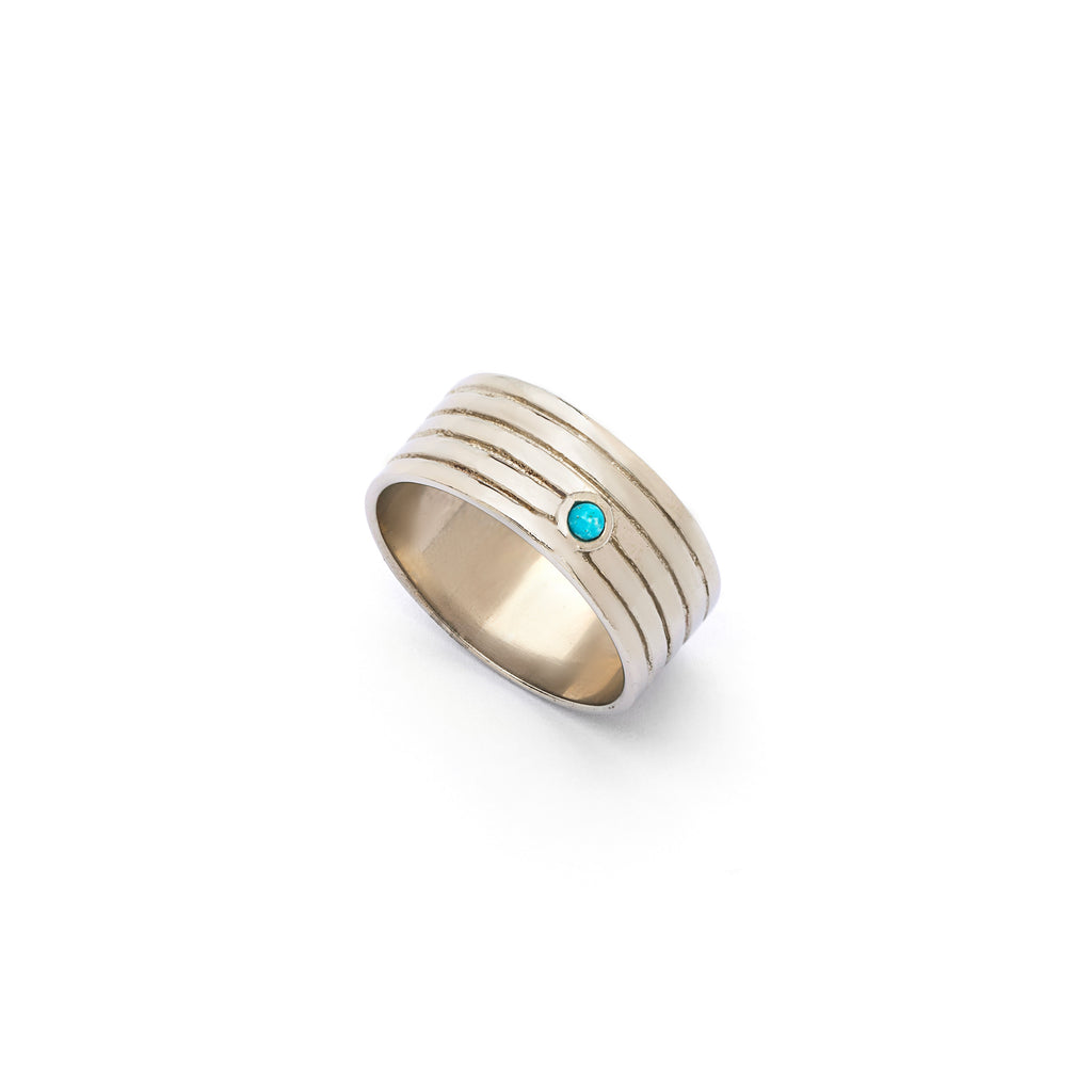 Silver Ring | Turquoise Ring | Men's Ring