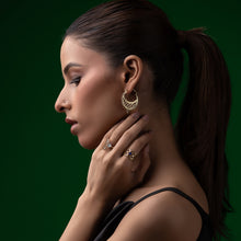 Load image into Gallery viewer, Zar-e-Sheesh- Brass Earrings