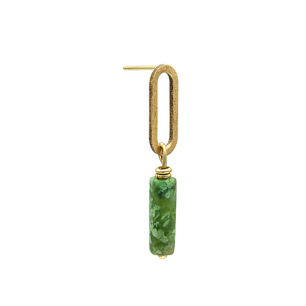 Silsila - Natural Idocrase Earrings