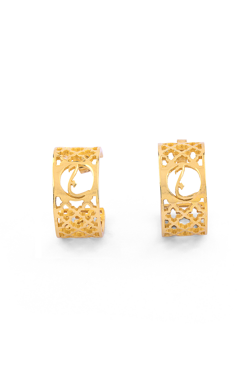 Alif Laila Urdu Harf Earring