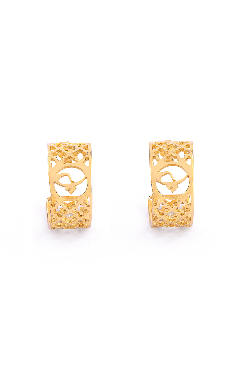 Alif Laila Urdu Harf Earring