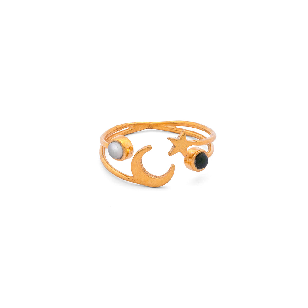 Silver Ring | Lapis Lazuli Ring | Chand Tara