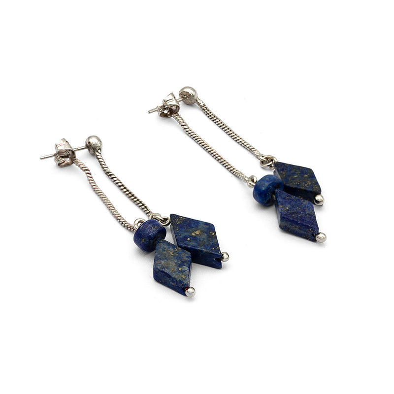 Lapis Lazuli Earrings in Pakistan