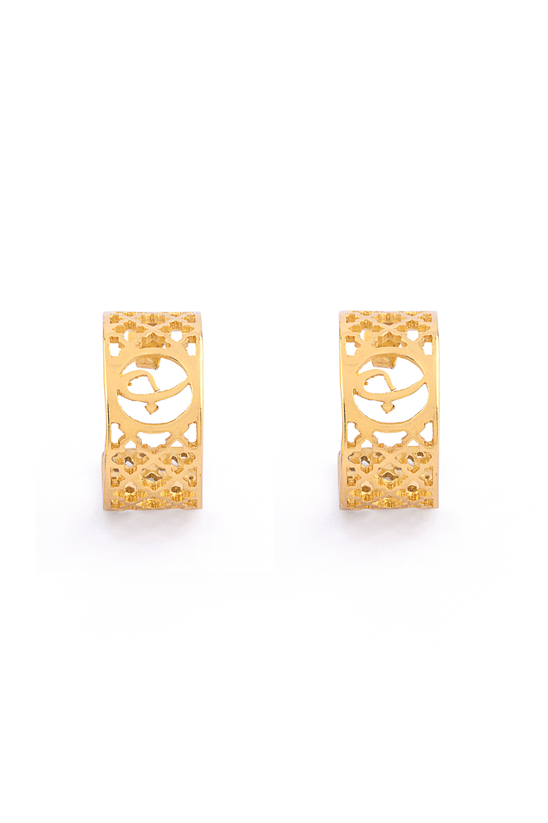 Alif Laila Urdu Harf Earring