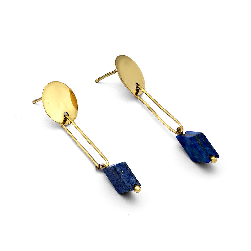 Lapis Lazuli Earrings In Pakistan