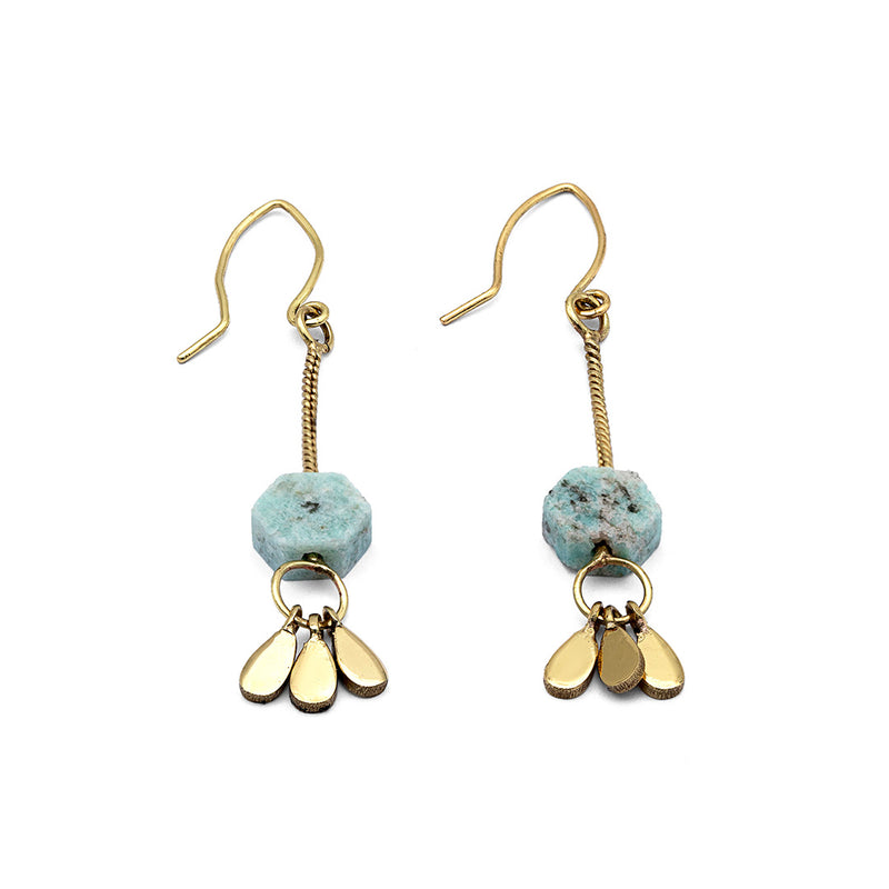 Amazonite Earrings