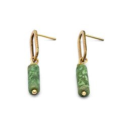 Silsila - Natural Idocrase Earrings