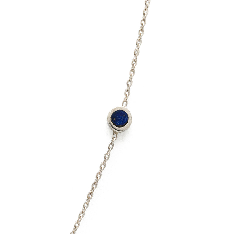 Silver Necklace | Lapis Necklace | Makli Heritage Jewelry