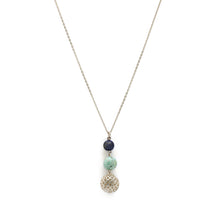 Load image into Gallery viewer, Darya-e-Makli- Lapis Lazuli Silver Pendant