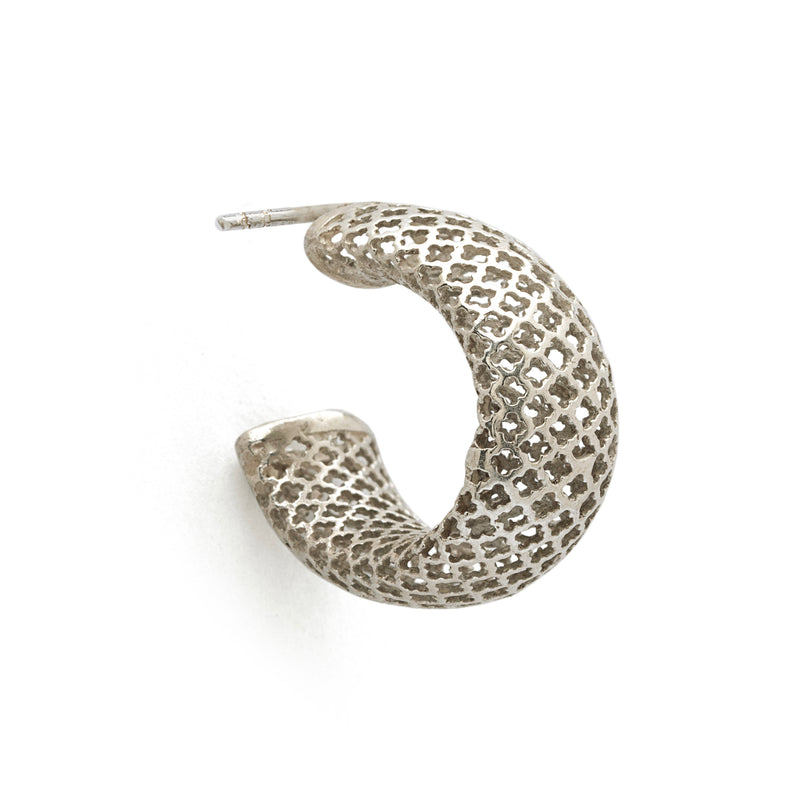 Silver Jahanara Earring