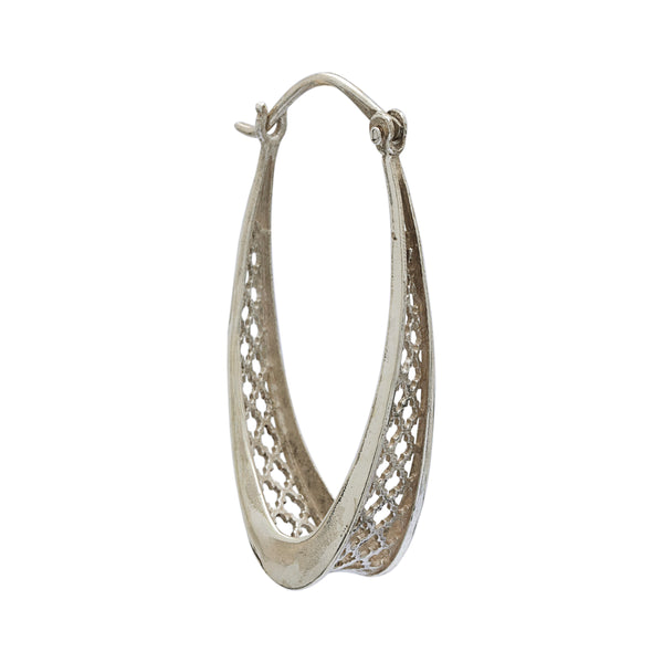 Silver Jahanara Earring