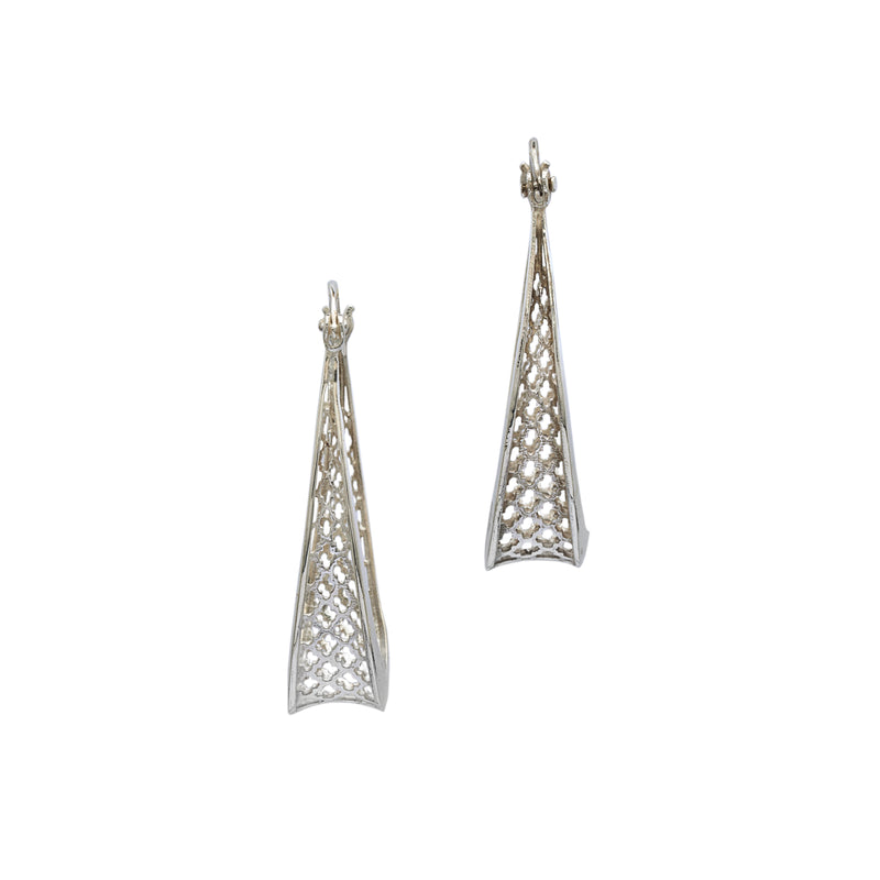 Silver Jahanara Earring