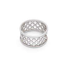 Load image into Gallery viewer, Nazar-e-Makli- Silver Ring