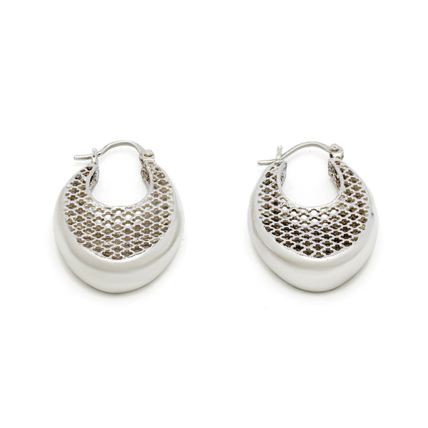 Silver Jahanara Earring