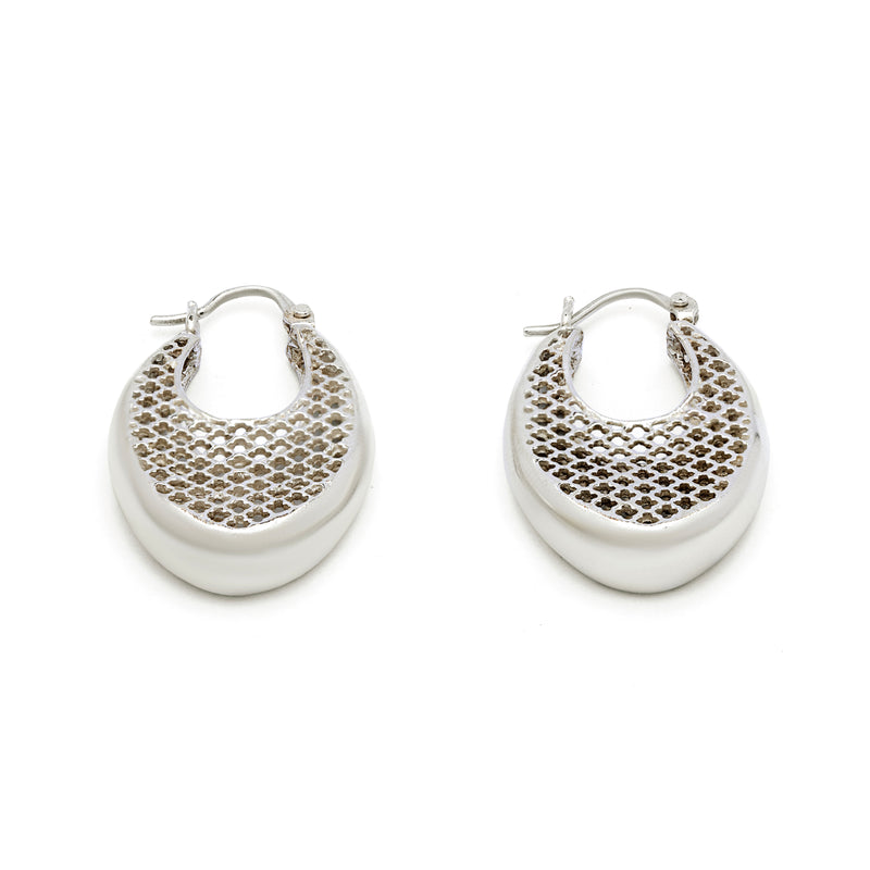 Silver Jahanara Earring