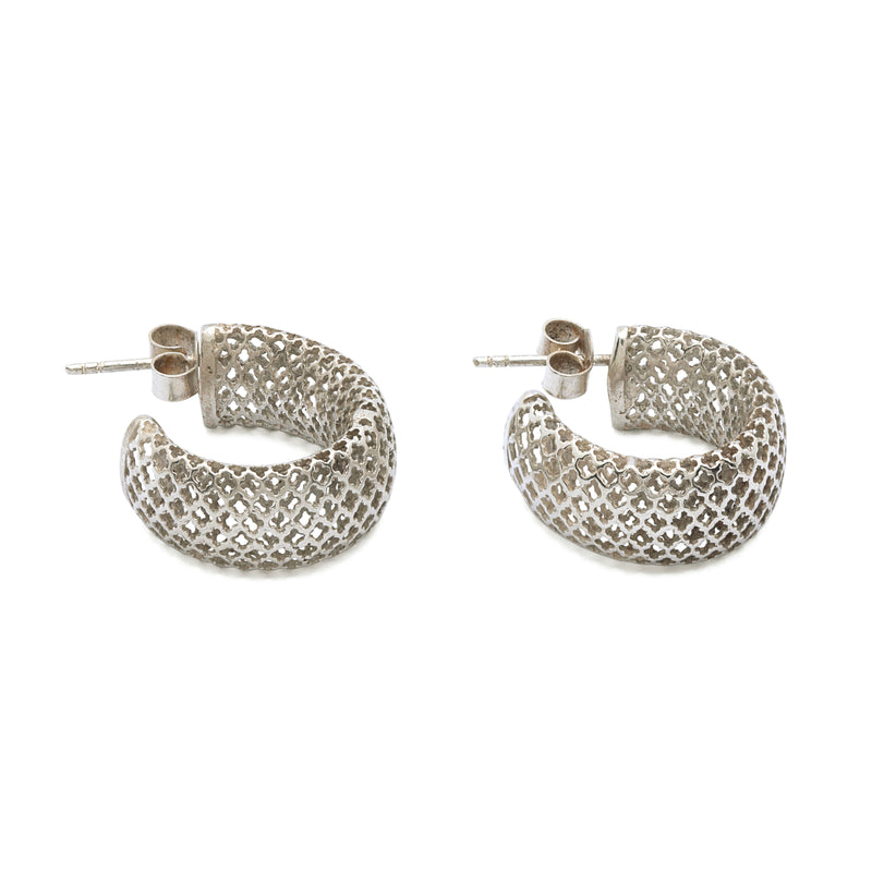 Silver Jahanara Earring