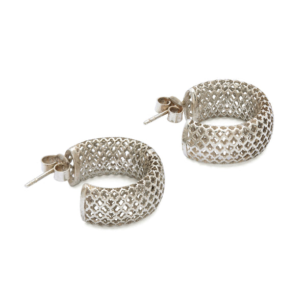 Silver Jahanara Earring