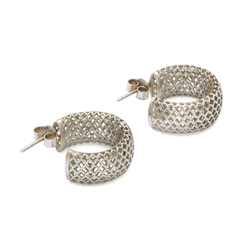 Silver Jahanara Earring