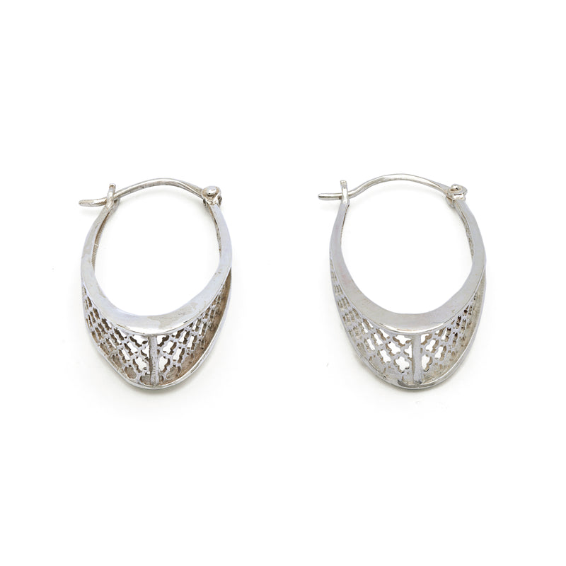 Silver Jahanara Earring