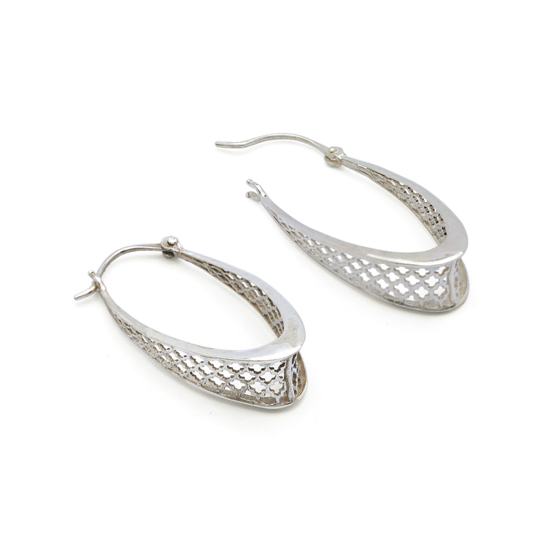 Silver Jahanara Earring