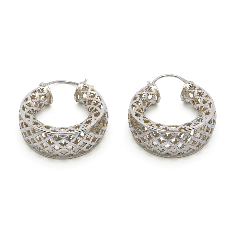 Silver Earrings | Makli Heritage Jewelry