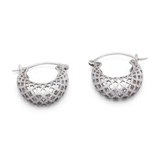 Load image into Gallery viewer, Manzar-e-Makli- Silver Earrings