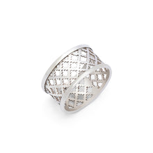 Load image into Gallery viewer, Nazar-e-Makli- Silver Ring