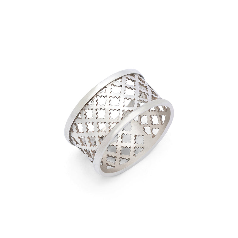 Nazar-e-Makli- Silver Ring
