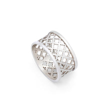 Load image into Gallery viewer, Nazar-e-Makli- Silver Ring