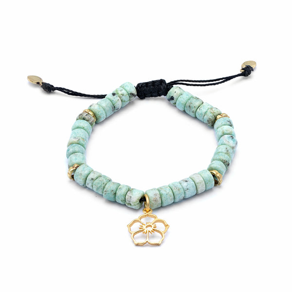 Amazonite Bracelet| Adjustable Bracelet| Bead Bracelet