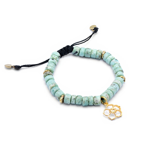 Amazonite Bracelet| Adjustable Bracelet| Bead Bracelet