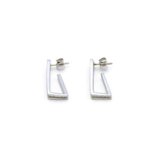 Load image into Gallery viewer, Linear Luminance - Sterling Silver Earrings