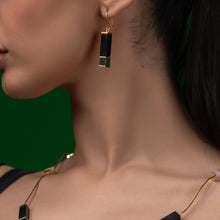 Load image into Gallery viewer, Jasper earrings - Jasper And Nephrite Jade Earrings