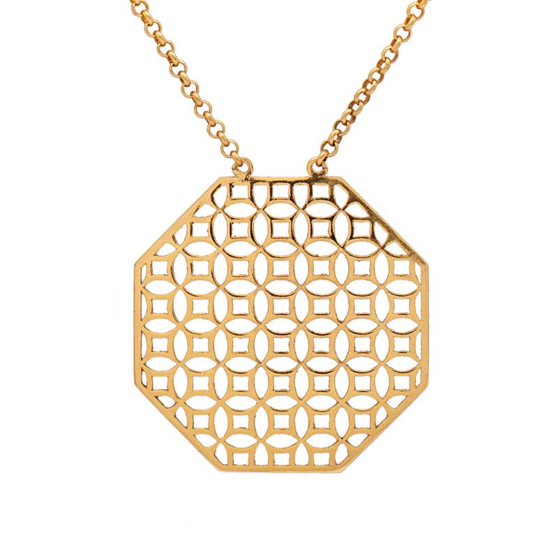 Shan-e Shahi - Idocrase Necklace