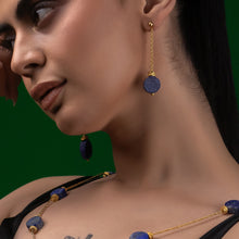 Load image into Gallery viewer, Lapis Luminary Earrings - Natural Lapis Lazuli Earrings