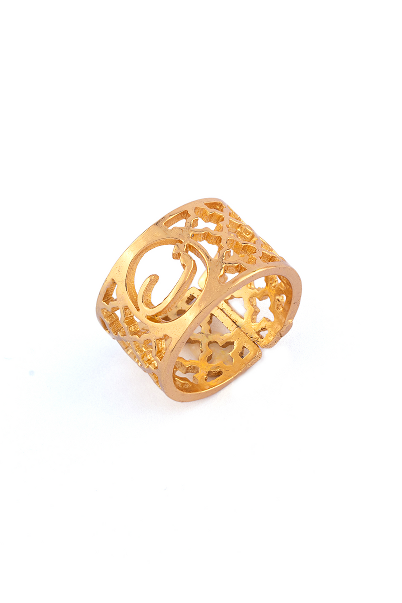 Alif Laila Urdu Harf Rings