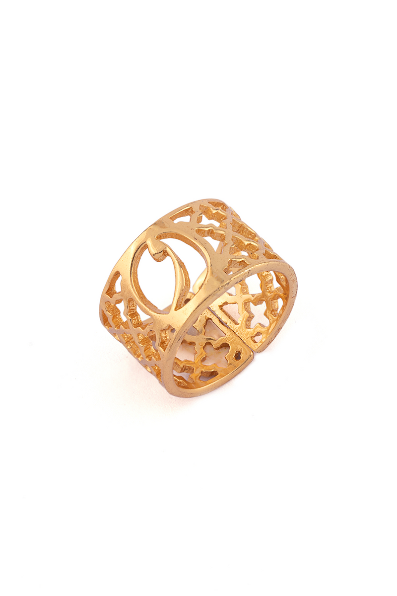 Alif Laila Urdu Harf Rings
