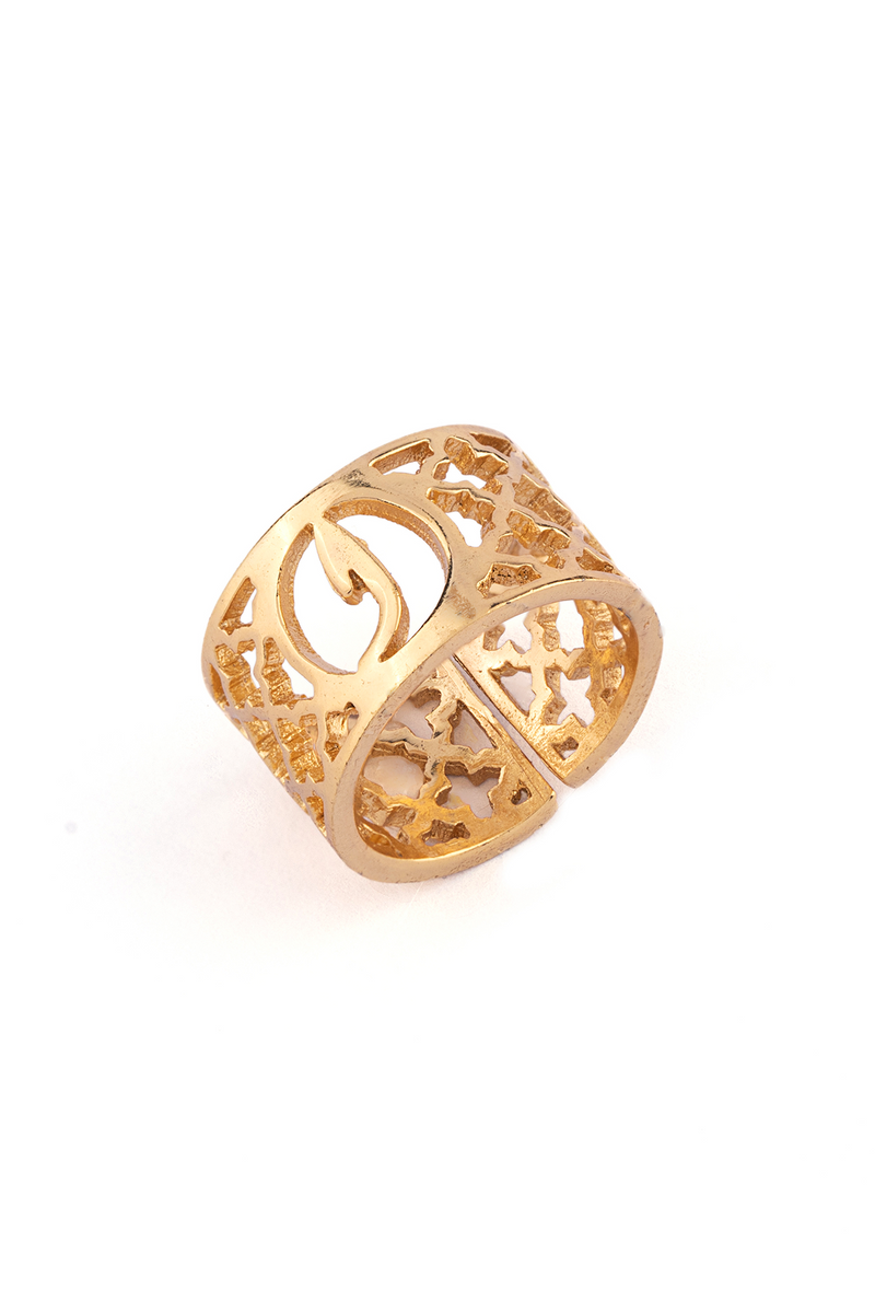 Alif Laila Urdu Harf Rings